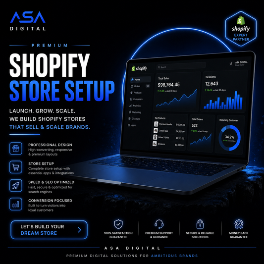 Professional Shopify Store Setup